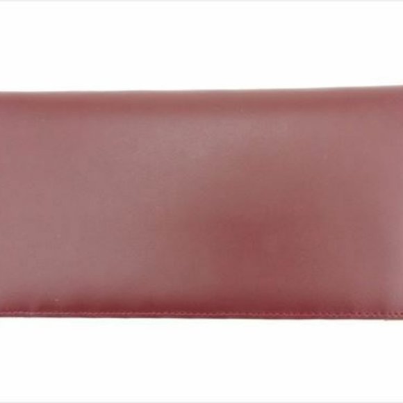 Cartier Wallet Purse Long Wallet Mastline Red Woman unisex Authentic Used T7268 - Picture 8 of 9
